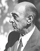 Arnold Schoenberg, photo by Florence Homolka - click to enlarge Arnold Schoenberg, photo by Florence Homolka