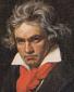 Ludwig van Beethoven colour portrait Ludwig van Beethoven colour portrait