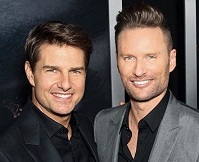 Brian Tyler and Tom Cruise Brian Tyler and Tom Cruise