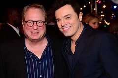 Joel McNeely with Seth MacFarlane Joel McNeely with Seth MacFarlane