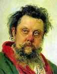 Modest Mussorgsky, portrait by Ilya Repin - click to enlarge Modest Mussorgsky, portrait by Ilya Repin