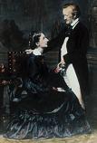photo of Richard and Cosima Wagner - click to enlarge photo of Richard and Cosima Wagner