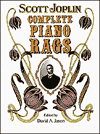 Scott Joplin: Complete Piano Rags - sheet music book cover Scott Joplin: Complete Piano Rags - sheet music book cover