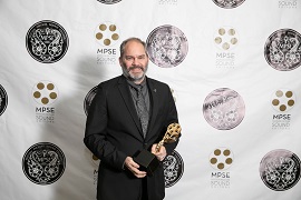 Shie Rozow at the MPSE Awards - click to enlarge Shie Rozow at the MPSE Awards