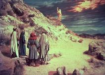 The Ten Commandments: The last scene in the film before the final fadeout The Ten Commandments: The last scene in the film before the final fadeout