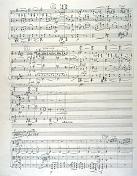 Page 4 of Bela Bartok's third string quartet - click to enlarge Page 4 of Bela Bartok's third string quartet