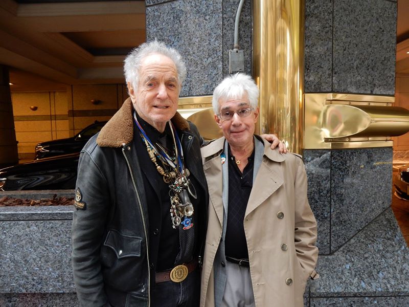 David Amram and Steve Vertlieb, image 1 David Amram and Steve Vertlieb, image 1