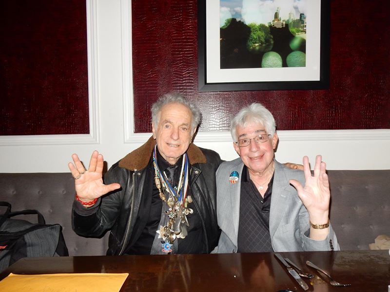 David Amram and Steve Vertlieb, image 2 David Amram and Steve Vertlieb, image 2