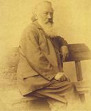 Johannes Brahms: sepia photo - click to enlarge Johannes Brahms: sepia photo