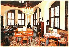 Mendelssoh's living room, recreated in Leipzig's Old City Hall with the home's original furnishings - click to enlarge Mendelssohn's living room, recreated in Leipzig's Old City Hall with the home's original furnishings