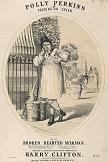 Polly Perkins of Paddington Green (or the Broken-Hearted Milkman) by Harry Clifton - sheet music cover Polly Perkins of Paddington Green (or the Broken-Hearted Milkman) by Harry Clifton - sheet music cover