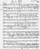 Manuscript of the 1817 lied, An Die Musik (To Music), by Franz Schubert - click to enlarge Manuscript of the 1817 lied, An Die Musik (To Music), by Franz Schubert