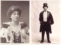 Vesta Tilley - 2 contrasting photos Vesta Tilley - 2 contrasting photos