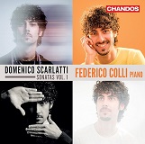 Domenico Scarlatti: Sonatas Volume 1, Federico Colli - album cover Domenico Scarlatti: Sonatas Volume 1, Federico Colli - album cover
