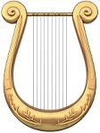 an ornate lyre an ornate lyre