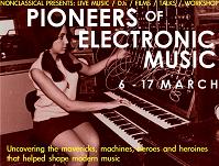 Pinoeers of Electronic Music - poster Pinoeers of Electronic Music - poster
