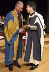 Prince Charles presents Lang Lang with honorary doctorate at the Royal College of Music Prince Charles presents Lang Lang with honorary doctorate at the Royal College of Music