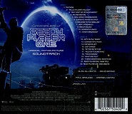 Alan Silvestri: Ready Player One - film score album back cover Alan Silvestri: Ready Player One - film score album back cover