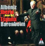 Albeniz: Iberia & Suite Espana, played by Daniel Barenboim (piano) - CD cover Albeniz: Iberia & Suite Espana, played by Daniel Barenboim (piano) - CD cover