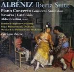 Albeniz: Iberia & Piano Concerto, orchestral works with Aldo Ciccolini (piano) - CD cover Albeniz: Iberia & Piano Concerto, orchestral works with Aldo Ciccolini (piano) - CD cover