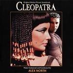Alex North: Cleopatra - soundtrack CD cover Alex North: Cleopatra - soundtrack CD cover