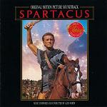 Alex North: Spartacus - soundtrack CD cover Alex North: Spartacus - soundtrack CD cover