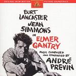 Andre Previn: Elmer Gantry - original film soundtrack CD cover Andre Previn: Elmer Gantry - original film soundtrack CD cover