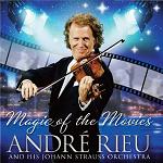 Andre Rieu: Magic of the Movies - double-album CD cover Andre Rieu: Magic of the Movies - double-album CD cover