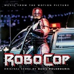 Basil Poledouris: Robocop - film score soundtrack CD cover Basil Poledouris: Robocop - film score soundtrack CD cover