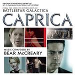 Bear McCreary: Battlestar Gallactica Caprica soundtrack CD cover Bear McCreary: Battlestar Gallactica Caprica soundtrack CD cover