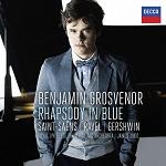 Benjamin Grosvenor: Rhapsody in Blue - album cover Benjamin Grosvenor: Rhapsody in Blue - album cover