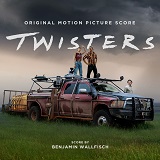 Benjamin Wallfisch: Twisters - film score album cover Benjamin Wallfisch: Twisters - film score album cover