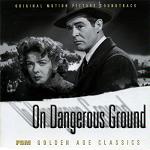 Bernard Herrmann: On Dangerous Ground - soundtrack CD cover Bernard Herrmann: On Dangerous Ground - soundtrack CD cover