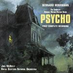 Bernard Herrmann - Psycho soundtrack CD cover Bernard Herrmann - Psycho soundtrack CD cover