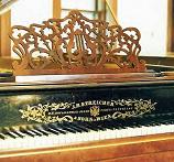 Brahms Streicher piano detail Brahms Streicher piano detail