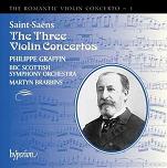 Camille Saint-Saens: Violin Concertos CD cover Camille Saint-Saens: Violin Concertos CD cover