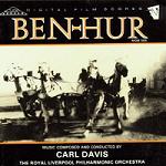 Carl Davis: Ben-Hur - soundtrack CD cover Carl Davis: Ben-Hur - soundtrack CD cover