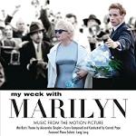 Conrad Pope & Alexandre Desplat - My Week with Marilyn soundtrack CD cover Conrad Pope & Alexandre Desplat - My Week with Marilyn soundtrack CD cover