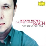 CPE Bach: Sonatas and Rondos, Mikhail Pletnev - album cover CPE Bach: Sonatas and Rondos, Mikhail Pletnev - album cover