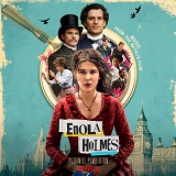 Daniel Pemberton - Enola Holmes - film score album cover Daniel Pemberton: Enola Holmes - film score album cover