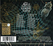 Danny Elfman: Alice Through the Looking Glass - CD back cover Danny Elfman: Alice Through the Looking Glass - CD back cover