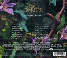 Dario Marianelli: The Secret Garden - film score album back cover Dario Marianelli: The Secret Garden - film score album back cover