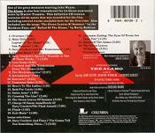 Dimitri Tiomkin - The Alamo soundtrack CD back cover Dimitri Tiomkin - The Alamo soundtrack CD back cover