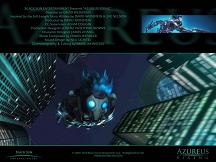 Edwin Wendler - Azureus Rising Digital Booklet cover Edwin Wendler - Azureus Rising Digital Booklet cover