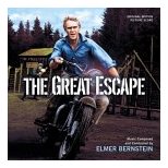Elmer Bernstein - The Great Escape soundtrack CD cover Elmer Bernstein - The Great Escape soundtrack CD cover