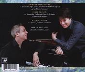 French Impressions: Joshua Bell and Jeremy Denk - CD back cover French Impressions: Joshua Bell and Jeremy Denk - CD back cover