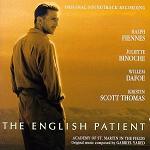 Gabriel Yared: The English Patient - soundtrack CD cover Gabriel Yared: The English Patient - soundtrack CD cover