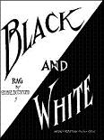 George Botsford: Black and White Rag - sheet music cover George Botsford: Black and White Rag - sheet music cover