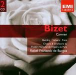 Georges Bizet: Carmen the Complete Opera - double album CD cover Georges Bizet: Carmen the Complete Opera - double album CD cover