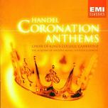 Handel - Coronation Anthems CD cover Handel - Coronation Anthems CD cover